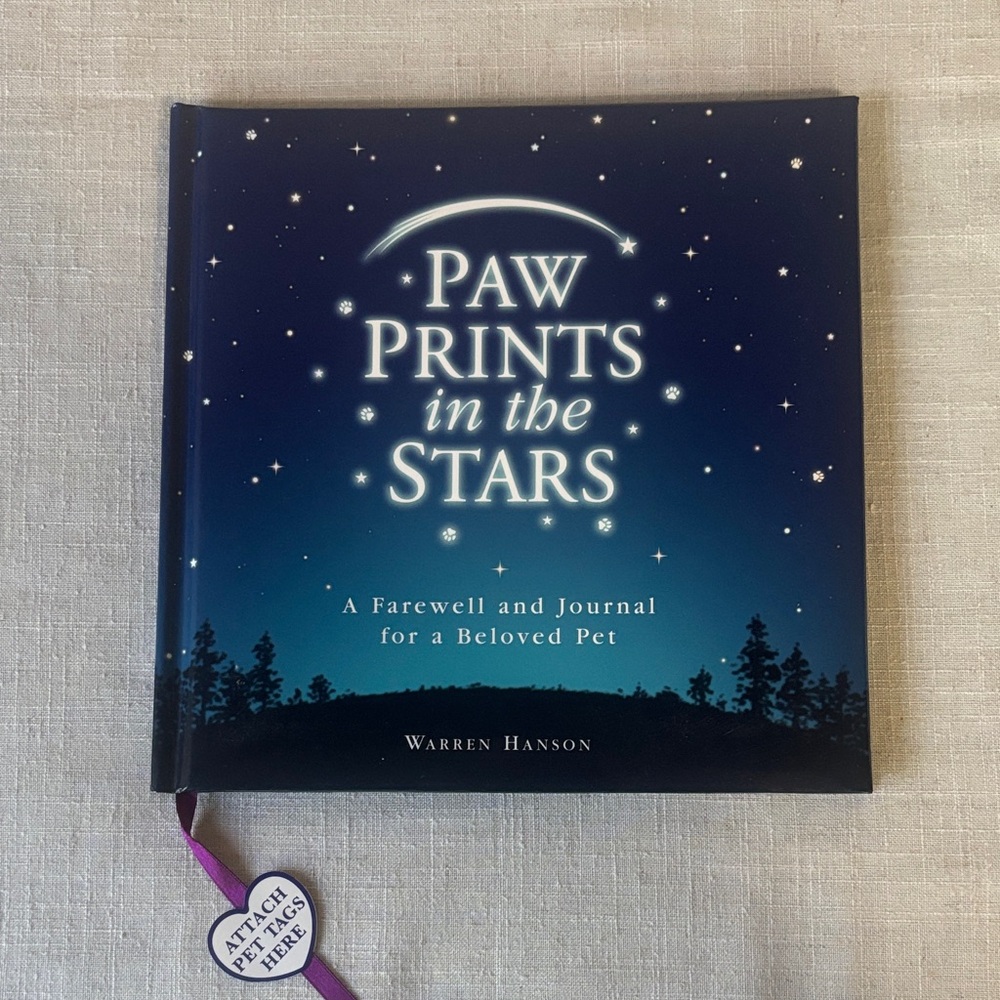 Paw Prints in the Stars - Pet Memorial Journal